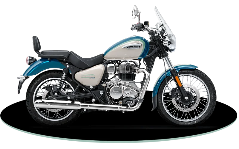 Meteor 350 Aurora Retro Green