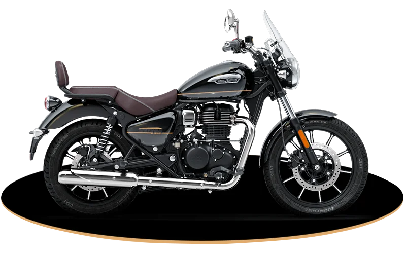 Meteor 350 Supernova Black